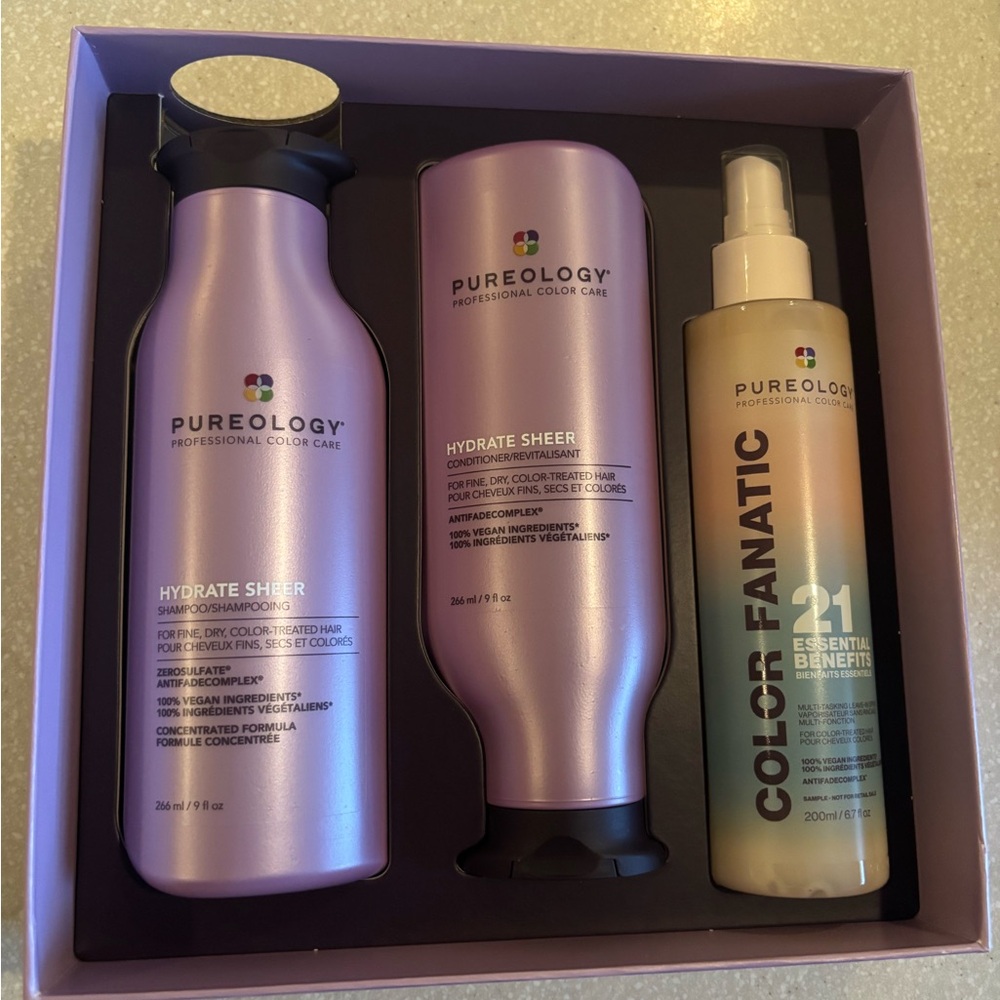 Pureology Hydrate Sheer Hair Care Set